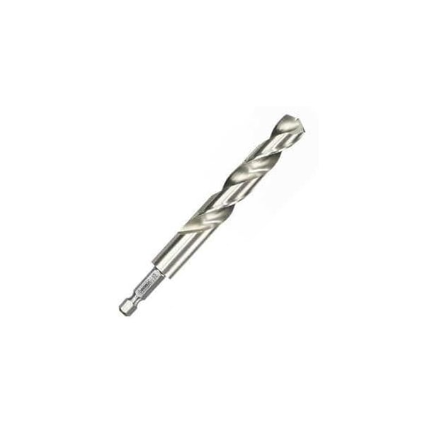 Champion Cutting Tool 1/4in HEX28 Hex Shank Jobber Drills, 135 Degree Split, Heavy Duty, Hex Shank, Steel, 6PK CHA HEX28-1/4 - main